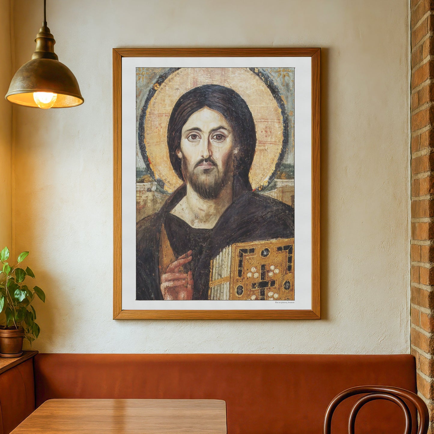 Christ Pantocrator – 6th-Century Icon Poster from Saint Catherine's Monastery, Mount Sinai