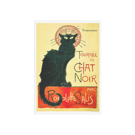 Vintage Le Chat Noir Poster - Théophile-Alexandre Steinlen (1896)