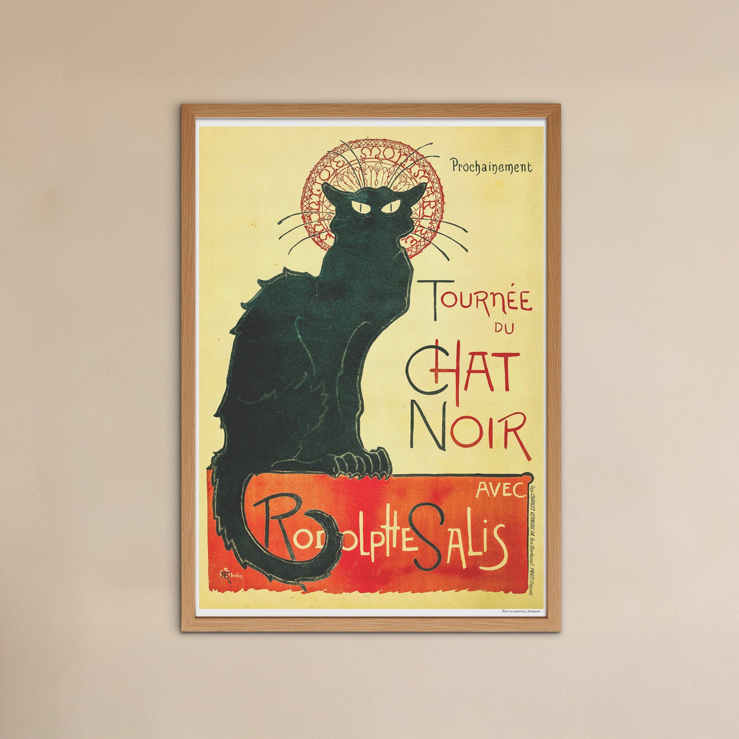 Vintage Le Chat Noir Poster - Théophile-Alexandre Steinlen (1896)