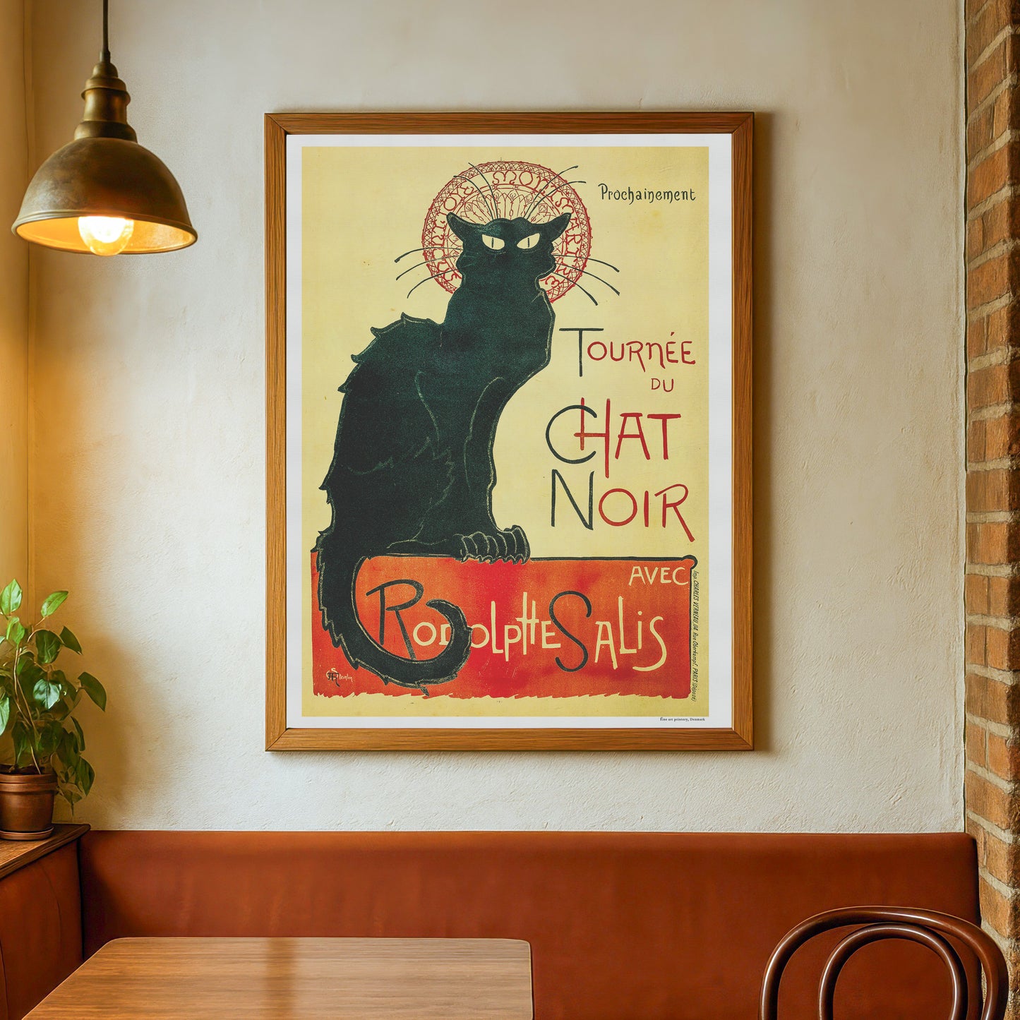 Vintage Le Chat Noir Poster - Théophile-Alexandre Steinlen (1896)